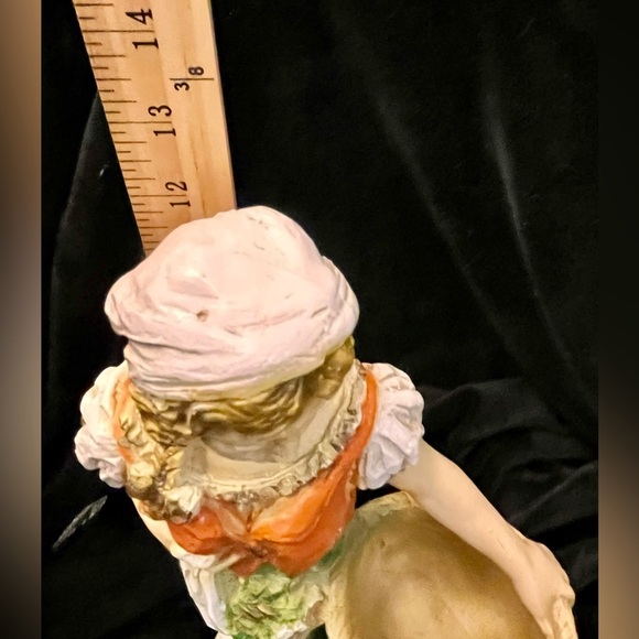 Universal Statuary Chicago 1975 German Italian Peasant Girl Item 821 MCM Retro - Picture 12 of 16